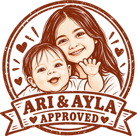 Ari and Ayla approved stamp