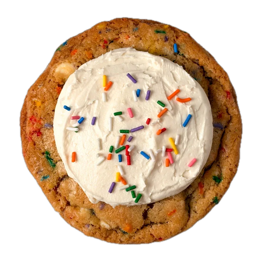 Birthday cake cookie