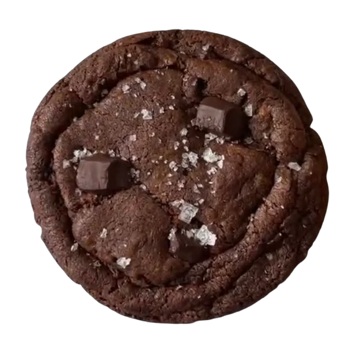 Double chocolate sea salt