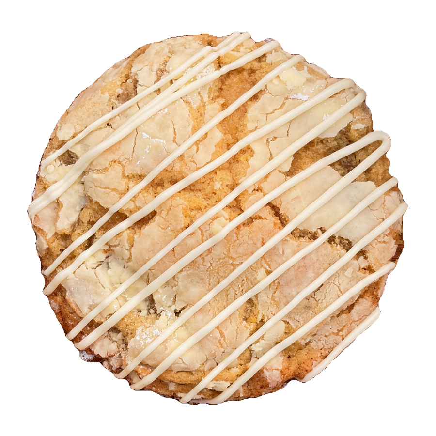 Lemon crinkle cookie